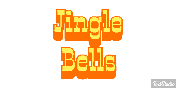 Jingle Bells Text effect