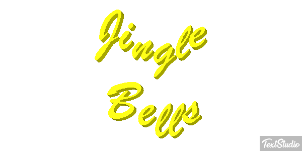 Jingle Bells Text effect