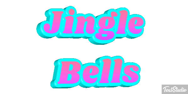 Jingle Bells Text effect