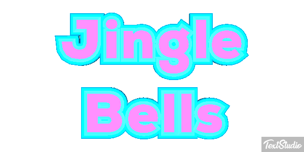 Jingle Bells Text effect