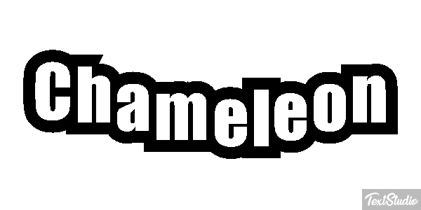 Chameleon Text effect