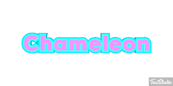 Chameleon Text effect