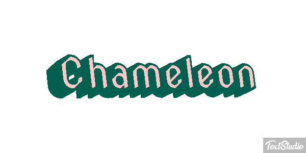 Chameleon Text effect