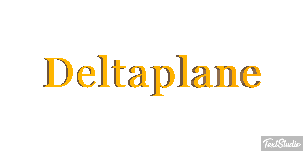 Deltaplane Texteffekt