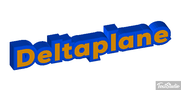 Deltaplane Texteffekt