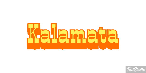 Kalamata Efekt tekstowy