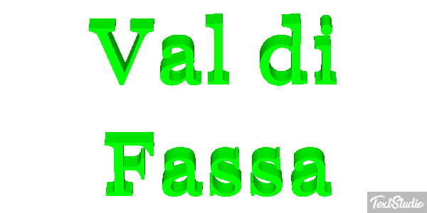 Val di Fassa Metin efekti