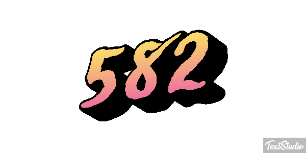582 Efekt tekstowy