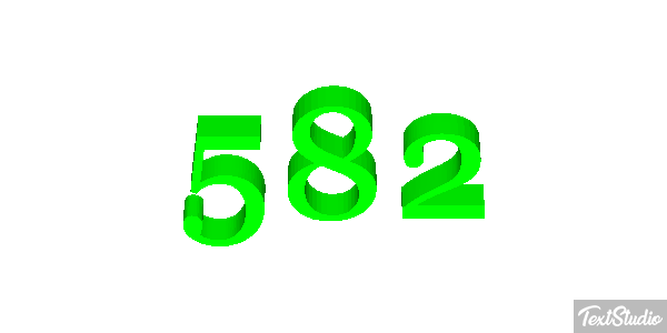 582 Efekt tekstowy
