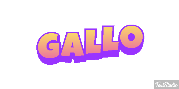 Gallo Effetto testo