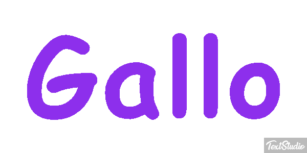 Gallo Effetto testo