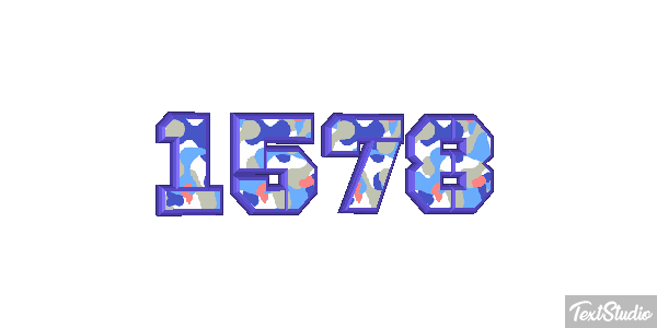 1578 Text effect