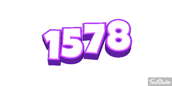 1578 Text effect