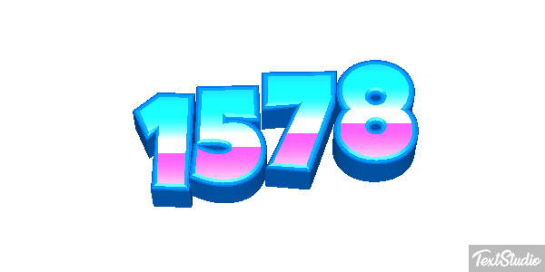 1578 Text effect