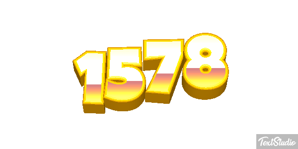 1578 Text effect
