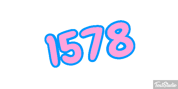 1578 Text effect