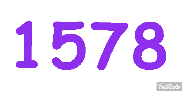 1578 Text effect