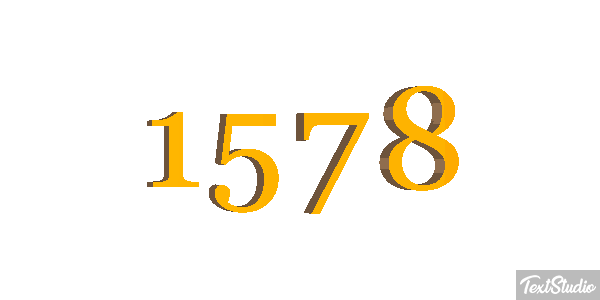 1578 Text effect