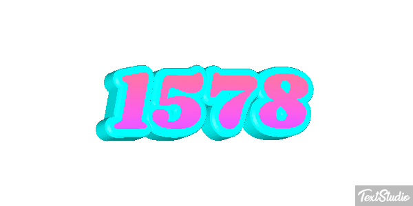 1578 Text effect