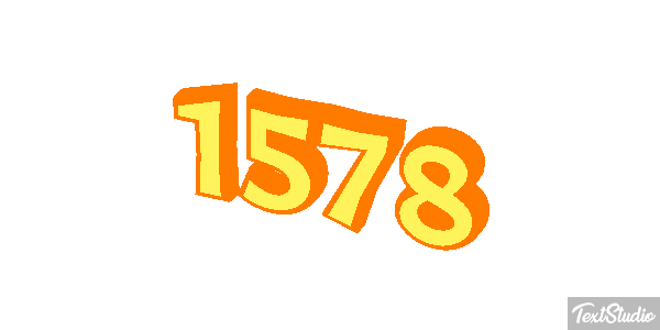 1578 Text effect