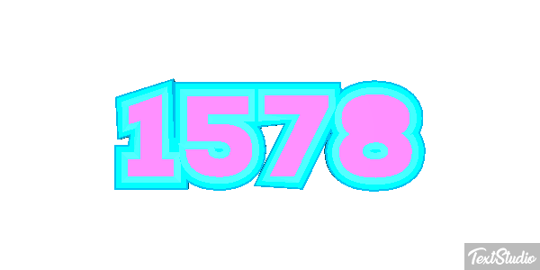 1578 Text effect