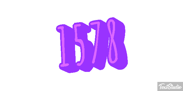 1578 Text effect