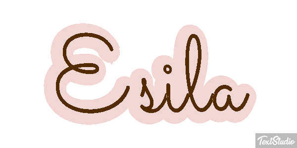 Esila Tekst effect