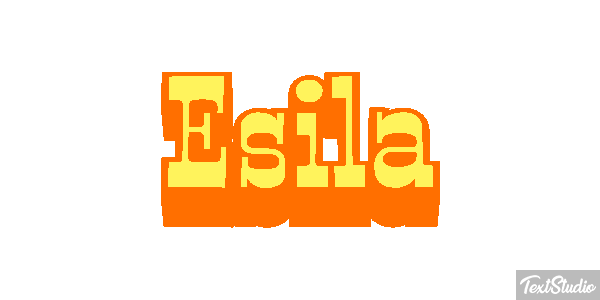 Esila Tekst effect