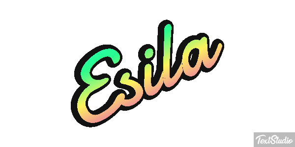 Esila Tekst effect