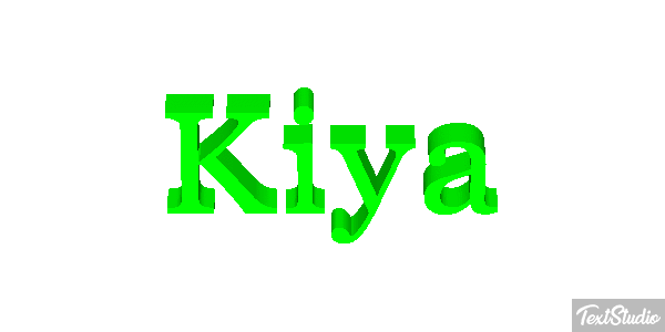 Kiya Effetto testo