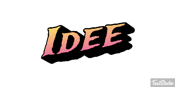 Idée Effet de texte
