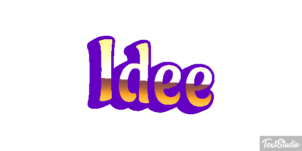 Idée Effet de texte