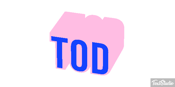 Tod Text effect