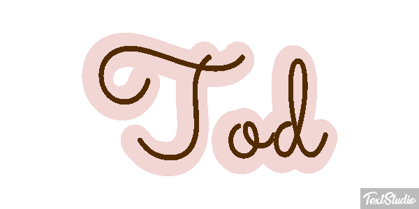 Tod Text effect