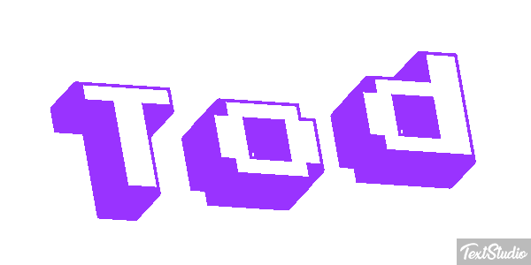 Tod Text effect