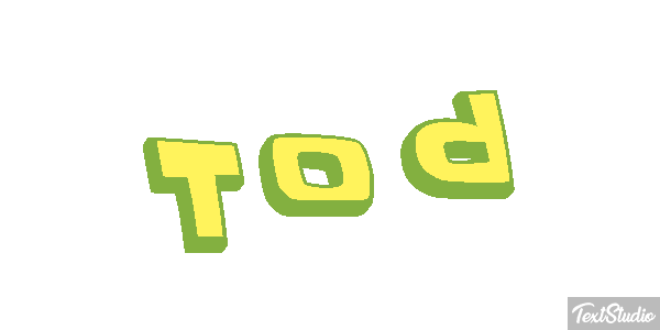 Tod Text effect