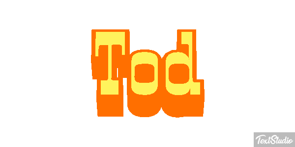 Tod Text effect