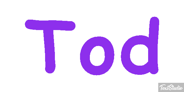 Tod Text effect