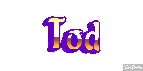Tod Text effect