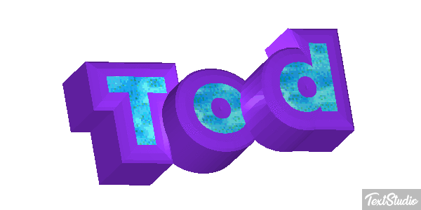 Tod Text effect