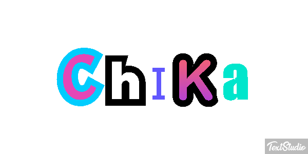 Chika Text effect
