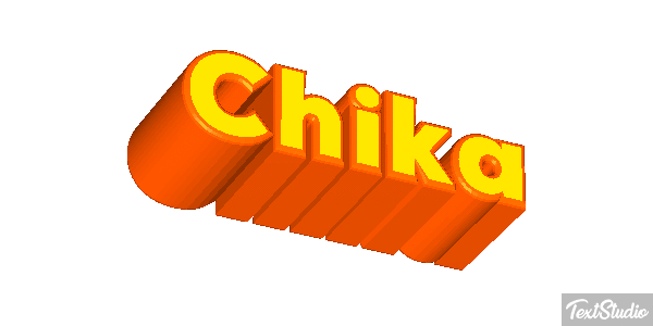 Chika Text effect