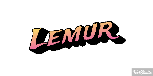 Lemur Effetto testo