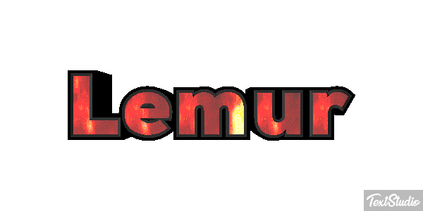 Lemur Effetto testo