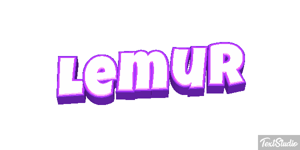 Lemur Effetto testo