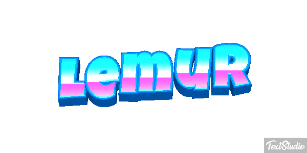 Lemur Effetto testo