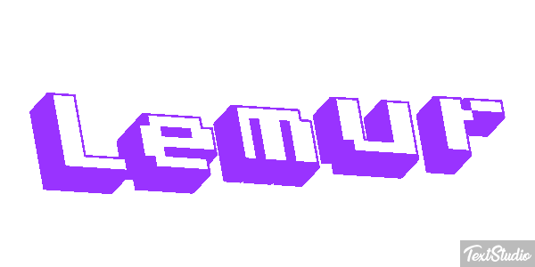 Lemur Effetto testo
