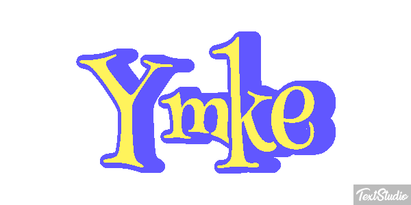 Ymke Effetto testo
