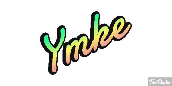 Ymke Effetto testo