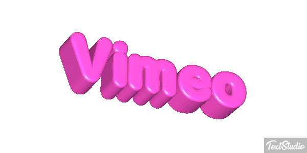 Vimeo Efecto de texto